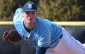 Freshman Tyler Wilson tossed a complete game shutout to clinch series. Photo courtesy Rhode Island Athletics